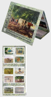 Belgium Belgique Belgien 2024 Emile Claus Painter Master Of Light Paintings Art Set Of 10 Stamps In Booklet MNH - 2002-… (€)