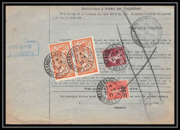 25085 Bulletin D'expédition France Colis Postaux Fiscal Haut Rhin - 1927 Strasbourg Merson145 Alsace-Lorraine  - Lettres & Documents