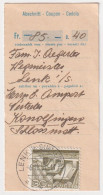Abschnitt  Lenk Im Simmental - Konolfingen       1957 - Lettres & Documents