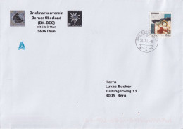 Motiv Brief  "Briefmarkenverein Berner Oberland"       2023 - Lettres & Documents