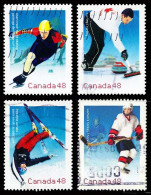 Canada (Scott No.1936-39 - Olympiques D'hiver / 2002 / Olympic Winter Games) (o) - Usati