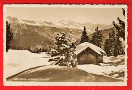 VBE-22  Crans-Montana  En Hiver. Paysage. Mention Au Dos : Vacances D'hiver 1938-1939.  NC - Crans-Montana