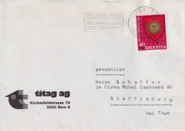 Motiv Brief  "Titag AG, Bern"  (Flagge: 20 Jahre OECD/OCDE)       1980 - Lettres & Documents