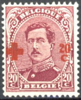 [** SUP] N° 155, Une Bonne Valeur - Fraîcheur Postale - Cote: 135€ - 1914-1915 Cruz Roja