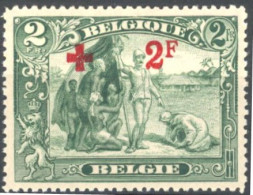 [** SUP] N° 161, 2F+2F Vert, Centrage Parfait - Fraîcheur Postale - Cote: 485€ - 1914-1915 Croce Rossa