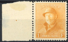 [** SUP] N° 175, 1F Orange, Bdf - Fraîcheur Postale - Cote: 120€ - 1919-1920 Roi Casqué