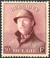[** SUP] N° 178, 10F Lie De Vin, Centrage Correct - Fraîcheur Postale - Cote: 660€ - 1919-1920 Roi Casqué