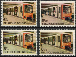 [** SUP] N° 1826, Tram - Lot De 4 Nuances - Unused Stamps