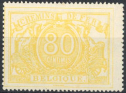 [** SUP] TR12b, 80c Jaune-citron Avec Filigrane. Signé - Fraîcheur Postale. Rare - Cote: 960€ - Autres & Non Classés