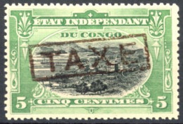 [** SUP] TX1, 5c Vert - Fraîcheur Postale - Cote: 22€ - Unused Stamps