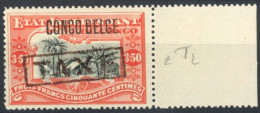 [** SUP] TX24, 3,50 Rouge, Bord De Feuille - Fraîcheur Postale - Cote: 495€ - Unused Stamps