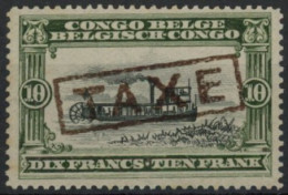 [** SUP] TX40, 10F Vert - Fraîcheur Postale - Cote: 240€ - Unused Stamps
