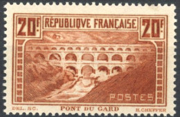 [** SUP] N° 262, 20F Pont Du Gard Type IIB. Fraîcheur Postale - Cote: 550€ - Autres & Non Classés