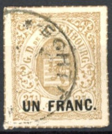 [O SUP] N° 24, UN FRANC - Très Frais - Cote: 100€ - Altri & Non Classificati