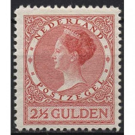 Niederlande 1926 Königin Wilhelmina 169 A Mit Falz - Nuevos