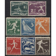 Niederlande 1928 Olympische Sommerspiele Amsterdam 205/12 Mit Falz - Nuevos