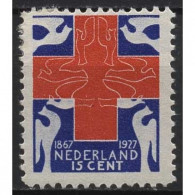 Niederlande 1927 60 Jahre Niederländisches Rotes Kreuz 200 A Mit Falz - Unused Stamps
