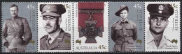 Australien 2000 100 Jahre Australische Viktoriakreuzträger 1946/50 ZD Postfrisch - Neufs