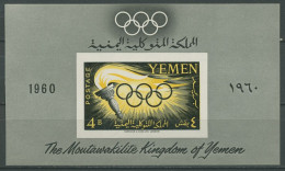 Jemen (Nordjemen) 1960 Olympiade 200/04 Block 2 (C19147) - Yémen