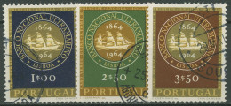 Portugal 1964 Nationale Überseebank Segelschiff 957/59 Gestempelt - Used Stamps