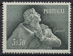 Portugal 1957 Almeida Garrett Dichter Und Politiker 858 Postfrisch - Unused Stamps