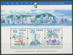 Hongkong 1999 Sehenswürdigkeiten Block 66 Postfrisch (C29327) - Blocchi & Foglietti