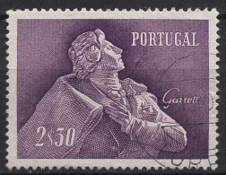 Portugal 1957 Almeida Garrett Dichter Und Politiker 857 Gestempelt - Usati