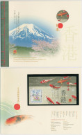 Hongkong 2001 PHILANIPPON Goldfische Block 94 Im Folder Postfrisch (SG99380) - Blocchi & Foglietti