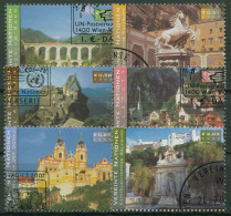 UNO Wien 2002 UNESCO Österreich Bauwerke 351/56 Gestempelt - Used Stamps