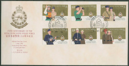 Hongkong 1994 Königliche Polizeitruppe 713/18 FDC (X99289) - FDC