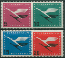 Bund 1955 Deutsche Lufthansa 205/08 Mit Falz - Unused Stamps