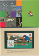 Hongkong 2000 Briefmarkenausstellung Vögel Block 72 Im Folder Postfrisch(C99335) - Blocchi & Foglietti