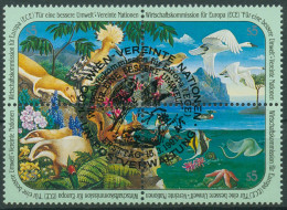 UNO Wien 1991 Wirtschaftskommission ECE Mittelmeer Tiere 110/13 ZD Gestempelt - Used Stamps