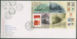 Hongkong 1997 Geschichte Der Postverwaltung Block 55 FDC (X99259) - FDC