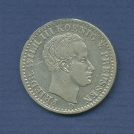 Brandenburg-Preußen 1/6 Taler 1840 D, Friedrich Wilhelm III., Ss+ (m6114) - Petites Monnaies & Autres Subdivisions
