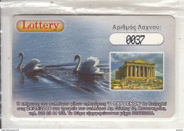 GREECE - Birds, Swans, Amimex Prepaid Card(Collectors Club Lottery), Tirage 1000, Mint - Sonstige & Ohne Zuordnung