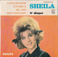 SHEILA : " Le Sifflet Des Copains " - EP - Otros - Canción Francesa