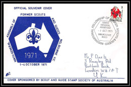 Lettre (cover) Scout (jamboree) - 51 - Australie (australia) - BOYS + GIRLS FORMER SCOUTS 1/10/1968 - Covers & Documents