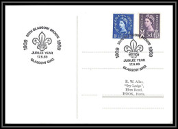 Lettre (cover) Scout (jamboree) - 72 - Grande Bretagne (great Britain) - 30 TH GLASGOW SCOUT JUBILEE 17/05/1969 - Covers & Documents