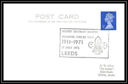 Lettre (cover) Scout (jamboree) - 26 - Grande Bretagne (great Britain) - Diamond Jubilee Year 1911/1971 Leeds - Covers & Documents