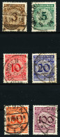 D-REICH 1924 Nr 338-343 Zentrisch Gestempelt X5DEE4E - Used Stamps