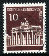 BERLIN DS BRAND. TOR Nr 286 Zentrisch Gestempelt X636FE2 - Oblitérés