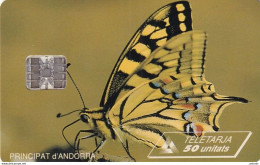 ANDORRA - Butterfly, Tirage %20000, 06/95, Used - Papillons