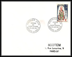 022 Andorre (Andorra) Lettre (cover Briefe) Fdc (premier Jour) N°172 Croix Rouge (red Cross) Vièrge SANTA COLOMA - FDC