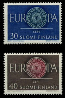 FINNLAND 1960 Nr 525-526 Postfrisch X933AE6 - Nuevos