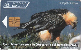 ANDORRA - Bird, Tirage 20000, 06/04, Used - Aquile & Rapaci Diurni