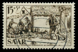 SAARLAND 1956 Nr 370 Zentrisch Gestempelt X79DBFA - Used Stamps