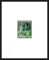 96004 622 Moscou Jeux Olympiques Olympic Games 1980 Centrafricaine Epreuve D'artiste Artist Proof Green - Estate 1980: Mosca