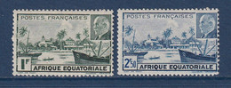 AEF - Afrique Equatoriale Française - YT N° 90 Et 91 ** - Neuf Sans Charnière - 1941 - Ongebruikt