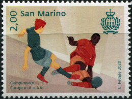 San Marino 2020. European Football Championship (MNH OG) Stamp - Neufs